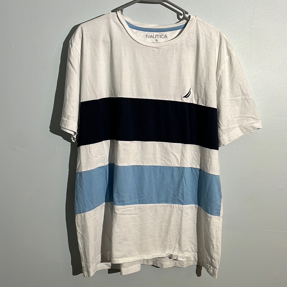 Nautical Blue Striped Tee